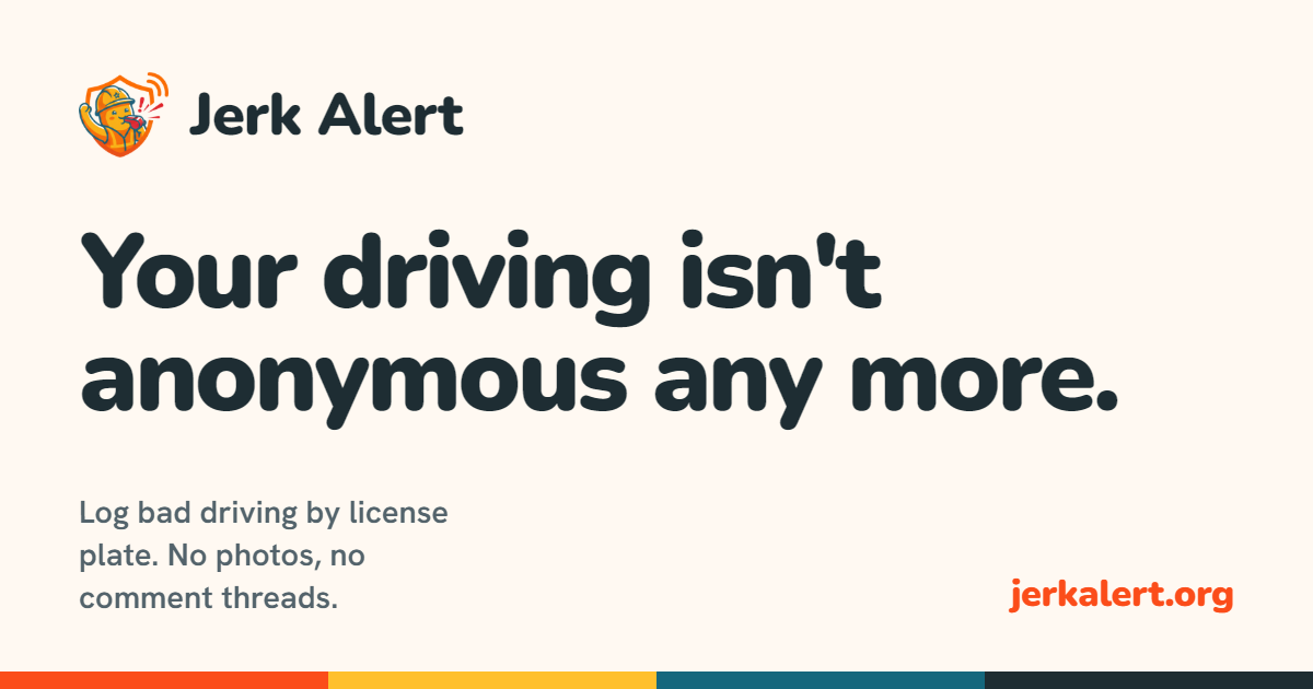 Jerk Alert social card